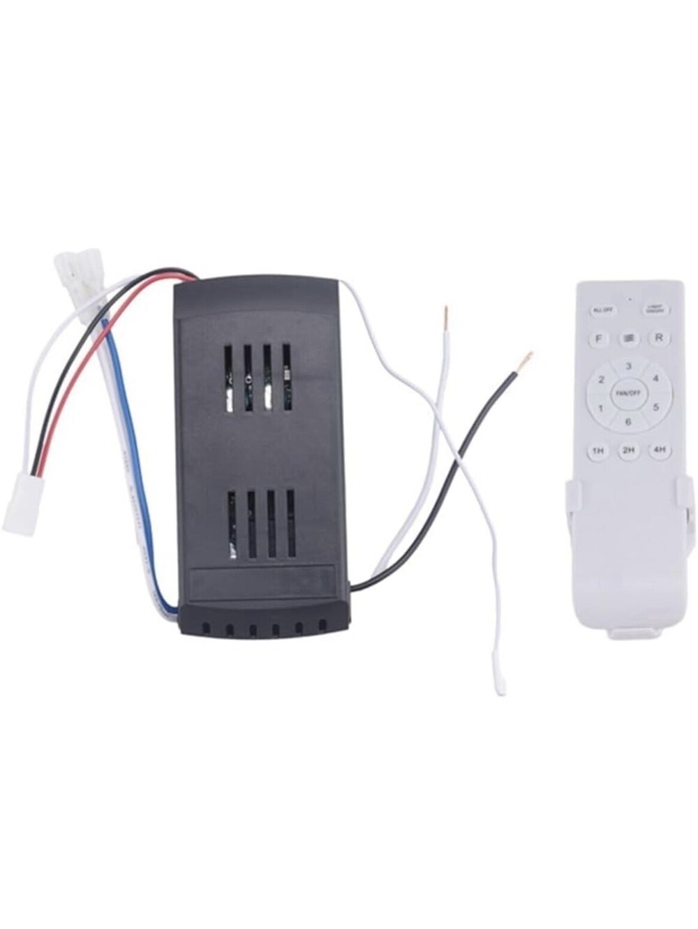 Universal Ceiling Fan Remote Control Kit Replacement, 6-Speed & Timing, Remote - Picture 2 of 7